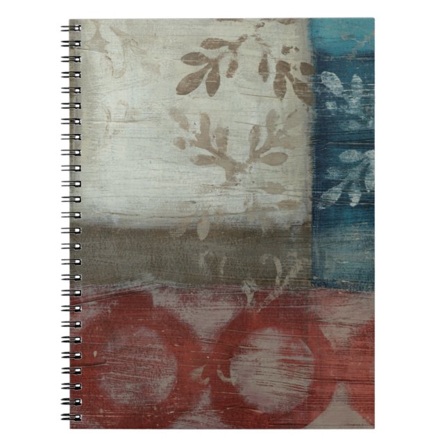 Heritage Abstract II Notebook (Front)