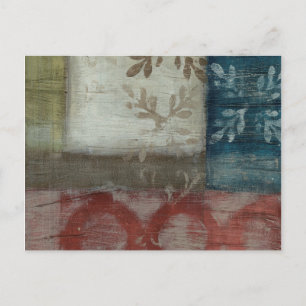 Heritage Abstract II Postcard