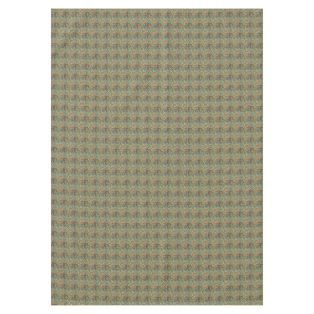 Heritage Flowers Tableware Tablecloth (Front)