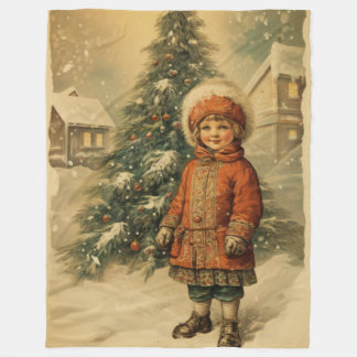 Heritage Hues Traditional Christmas Blanket