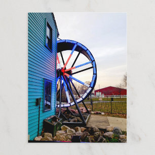 Heritage Park Water Mill Postcard