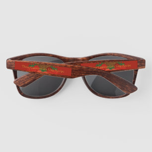 Heritage Recipe Sunglasses With Rustic Berry Strip