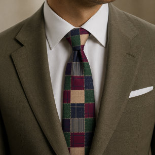 Heritage Tartan Patchwork Tie
