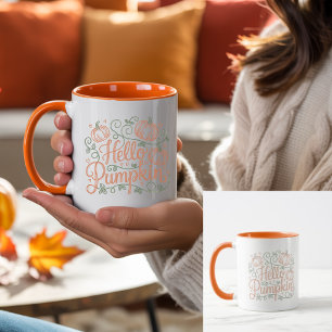 Héritage   Tasse Hello Pumpkin – Tasse de café aut