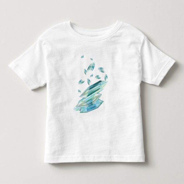 Herkimer Diamond  Crystals T-Shirt (Front)