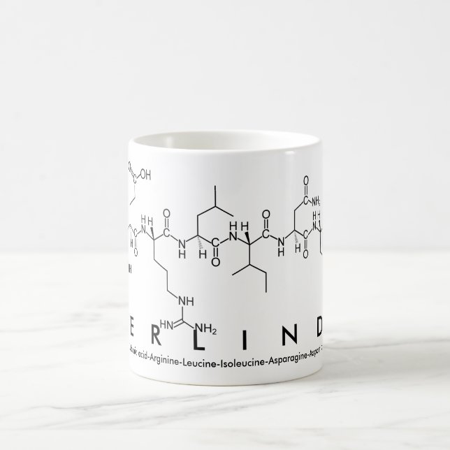 Herlinda peptide name mug (Center)