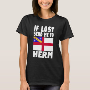 Herm Flag Design  If lost send me to Herm T-Shirt
