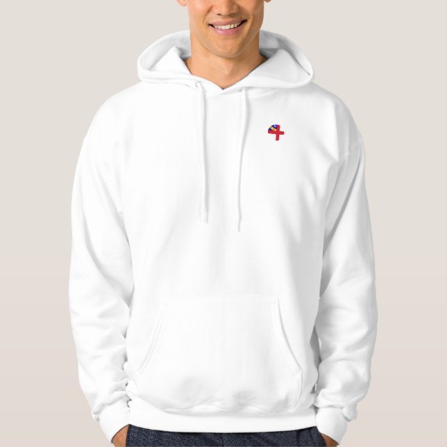 Herm flag  hoodie (Front)