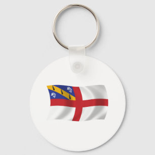 Herm Flag Keychain