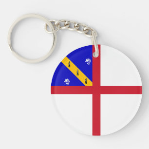 Herm Flag Keychain