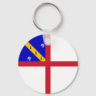 Herm Flag Keychain