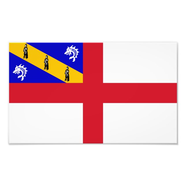 Herm Flag Photo Print (Front)