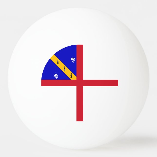 Herm Flag Ping Pong Ball (Front)