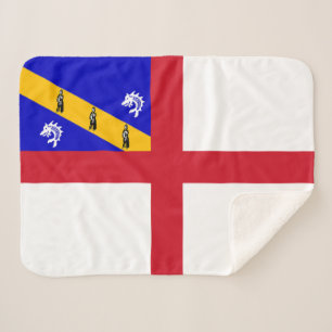 Herm Flag Sherpa Blanket