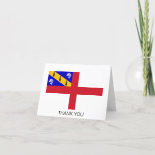 Herm Flag Thank You Card