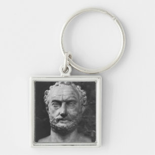 Herm of a man, said to be Thucydides Keychain