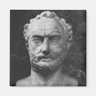 Herm of a man, said to be Thucydides Magnet