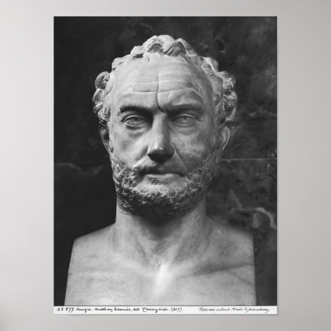 Herm of a man, said to be Thucydides Poster (Front)