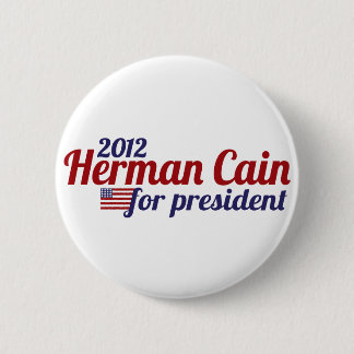Herman Cain 2012 2 Inch Round Button