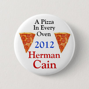 Herman Cain 2012 2 Inch Round Button