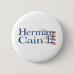 Herman Cain 2012 2 Inch Round Button