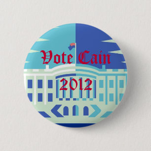 Herman Cain 2 Inch Round Button