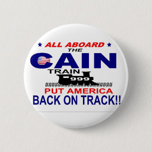 Herman Cain 2 Inch Round Button