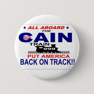 Herman Cain 2 Inch Round Button