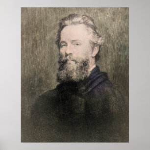 Herman Melville – Author Poster