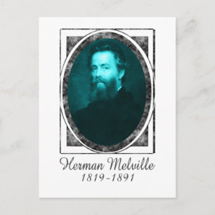 Herman Melville Postcard