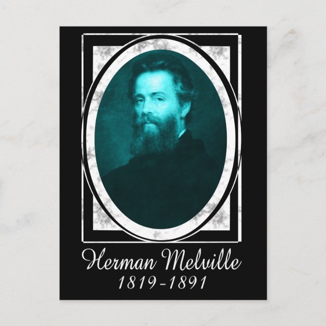 Herman Melville Postcard (Front)