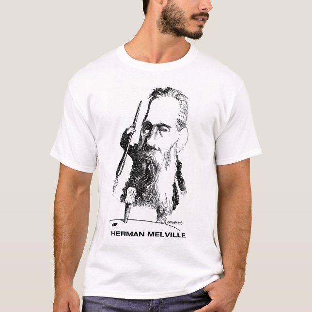 Herman Melville T-shirt (Devant)