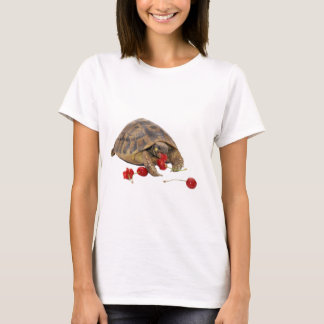 Hermann Tortoise and Strawberries T-Shirt