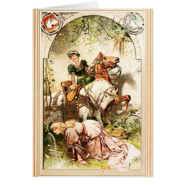 Hermann Vogel - The Goose Girl (Front)