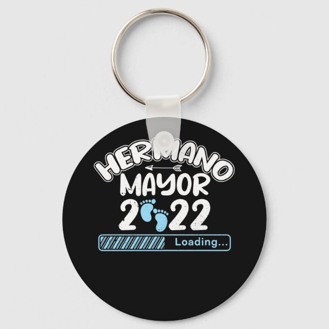 Hermano Mayor 2022 Loading Keychain (Front)