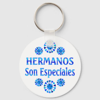 Hermanos Son Especiales Keychain