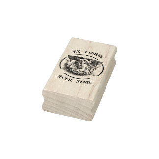 Hermes ancient god antique ex libris rubber stamp