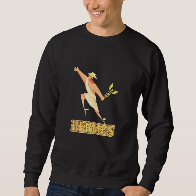 Hermes Greek God Protector Of Messengers Sweatshirt (Front)