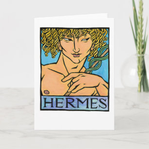 Hermes Greeting Card