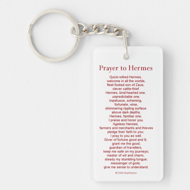 Hermes Keychain (Front)