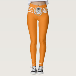 Hermes, Laurels, Greek Key, Hermes Wings Designer Leggings
