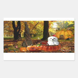 Hermes the Maltese Sticker