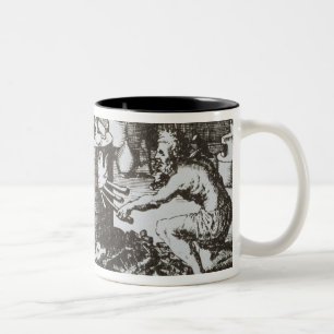Hermetic Philosophers and an Alchemist, from 'Muse Two-Tone Coffee Mug