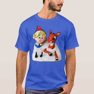Hermey and Rudolph in the Snow T-Shirt