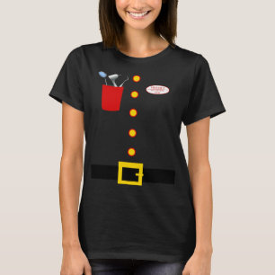 Hermey Dentist Elf Costume - Elf Dentist Funny Chr T-Shirt