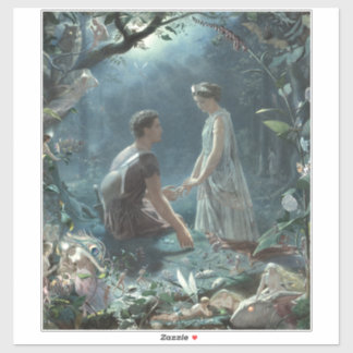 Hermia Lysander & fairies Midsummer Night Dream