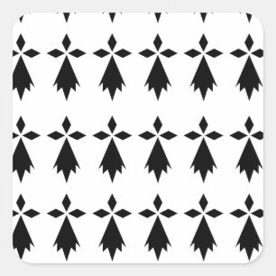 hermine square sticker