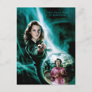 Hermione Granger and Professor Umbridge Postcard
