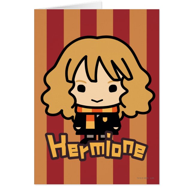 Hermione Granger Cartoon Character Art (Front)