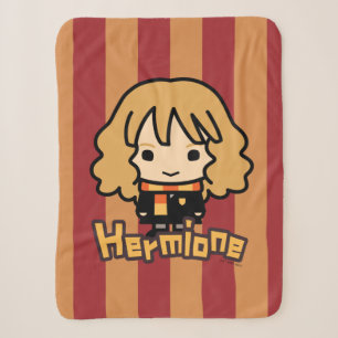 Hermione Granger Cartoon Character Art Sherpa Blanket